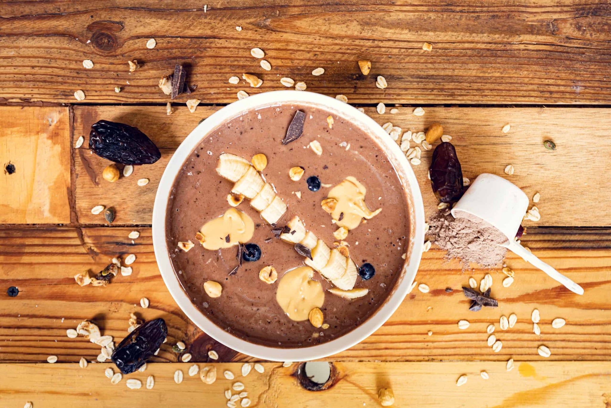 Choc Hazelnut Smoothie Bowl