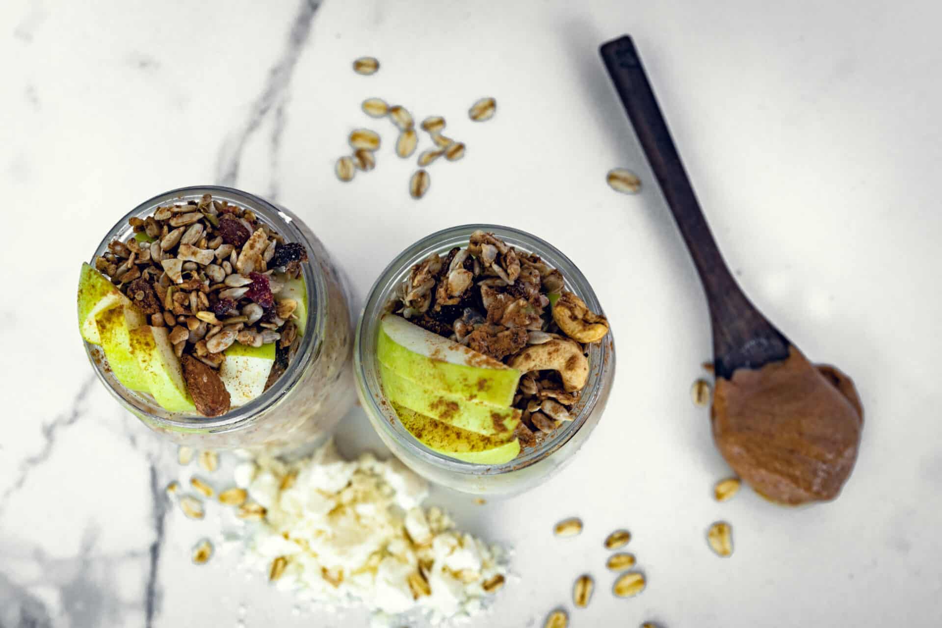 Apple Cinnamon Overnight Oats