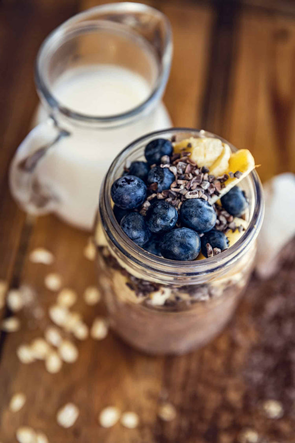Peanut Butter and Chocolate Overnight Oats